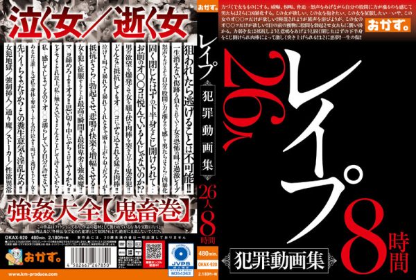 レ●プ 犯罪動画集 26人8時間　Disc１