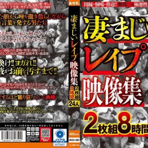 凄まじいレ●プ映像集2枚組8時間24人 disk2